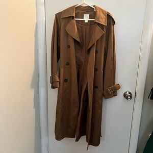 H&M Oversized Lightweight Trench Coat
